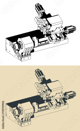 CNC lathe machine