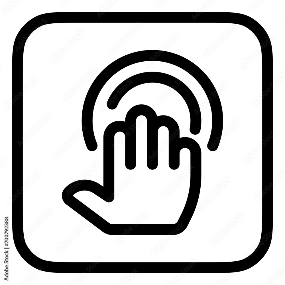 Editable four fingers hold vector icon. Part of a big icon set family. Perfect for web and app interfaces, presentations, infographics, etc Editable four fingers hold vector icon. Part of a big icon set family. Perfect for web and app interfaces, presentations, infographics, etc