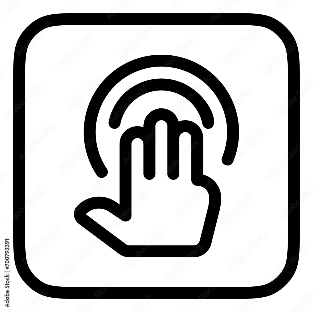 Editable three fingers hold vector icon. Part of a big icon set family. Perfect for web and app interfaces, presentations, infographics, etc Editable three fingers hold vector icon. Part of a big icon set family. Perfect for web and app interfaces, presentations, infographics, etc