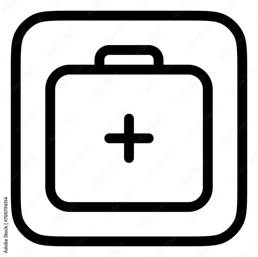 Editable first aid kit vector icon. Part of a big icon set family. Perfect for web and app interfaces, presentations, infographics, etc Editable first aid kit vector icon. Part of a big icon set family. Perfect for web and app interfaces, presentations, infographics, etc