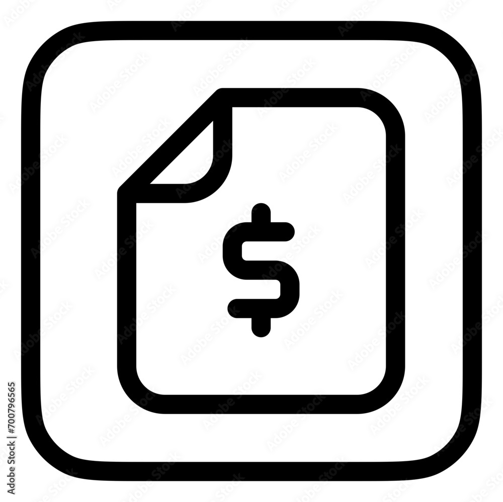 Editable financial document vector icon. Part of a big icon set family. Finance, business, investment, accounting. Perfect for web and app interfaces, presentations, infographics, etc Editable financial document vector icon. Part of a big icon set family. Finance, business, investment, accounting. Perfect for web and app interfaces, presentations, infographics, etc