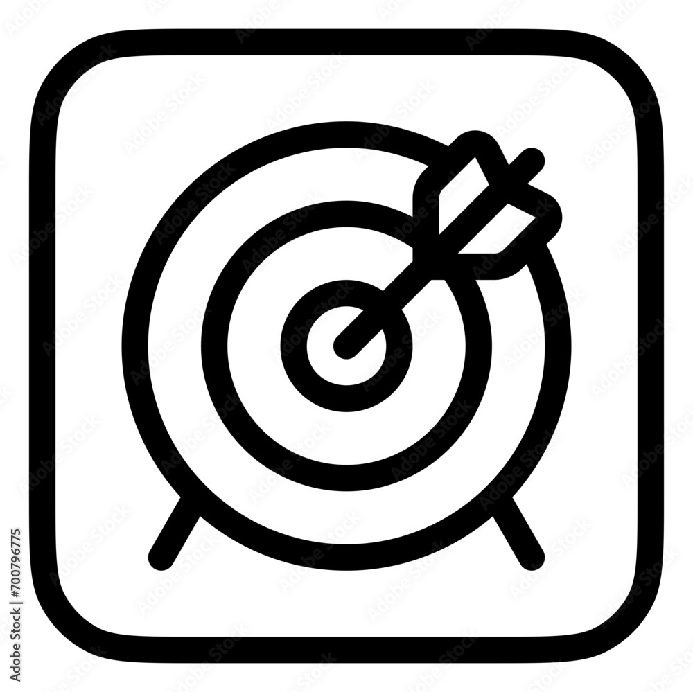 Editable target vector icon. Part of a big icon set family. Perfect for web and app interfaces, presentations, infographics, etc Editable target vector icon. Part of a big icon set family. Perfect for web and app interfaces, presentations, infographics, etc