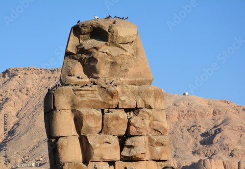 Memnonkolosse bei Theben, Ägypten