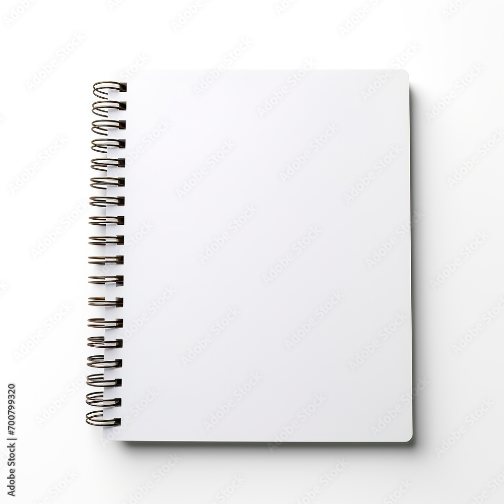 Blank Spiral Notepad on White Background. Note, Book, Notebook
Blank Spiral Notepad on White Background. Note, Book, Notebook