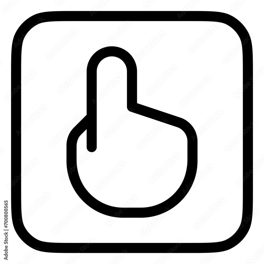 Editable pointing hand gesture vector icon. Part of a big icon set family. Perfect for web and app interfaces, presentations, infographics, etc Editable pointing hand gesture vector icon. Part of a big icon set family. Perfect for web and app interfaces, presentations, infographics, etc