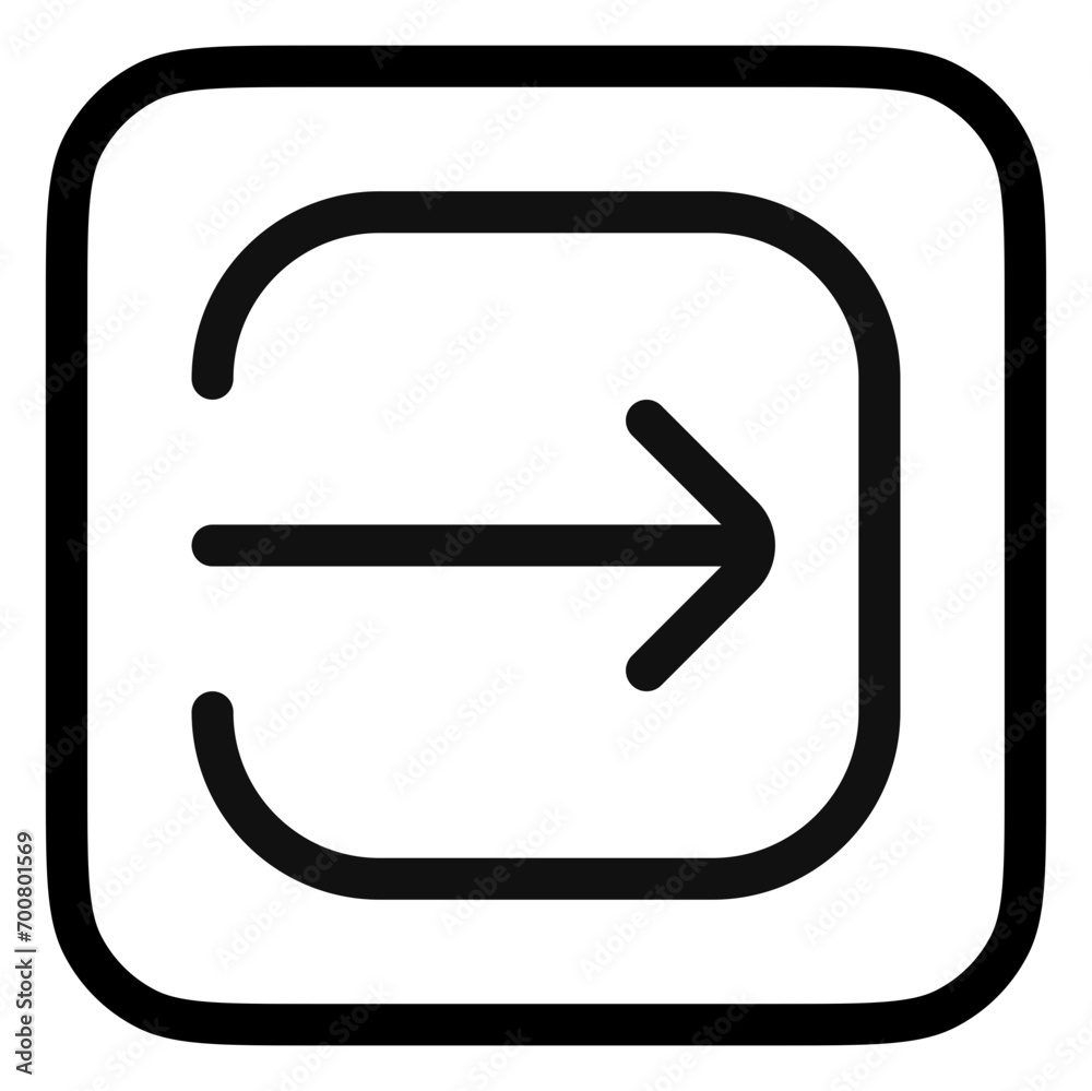 Editable vector login enter icon. Part of a big icon set family. Perfect for web and app interfaces, presentations, infographics, etc Editable vector login enter icon. Part of a big icon set family. Perfect for web and app interfaces, presentations, infographics, etc