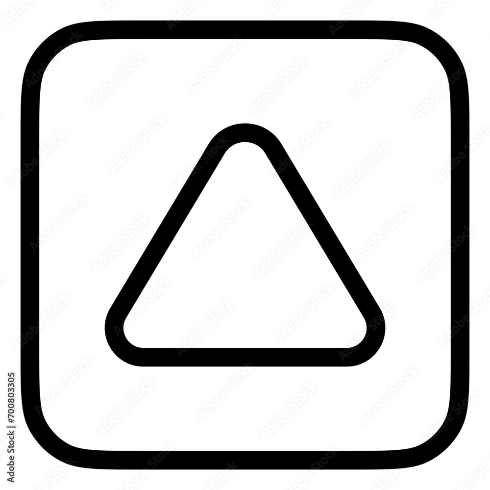 Editable vector up triangle arrow icon. Black, transparent white background. Part of a big icon set family. Perfect for web and app interfaces, presentations, infographics, etc Editable vector up triangle arrow icon. Black, transparent white background. Part of a big icon set family. Perfect for web and app interfaces, presentations, infographics, etc