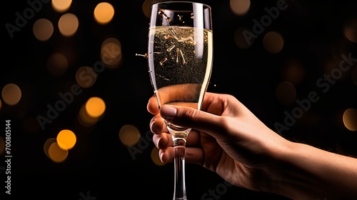 Timeless Elegance: Celebrating New Beginnings with a Toast of Champagne