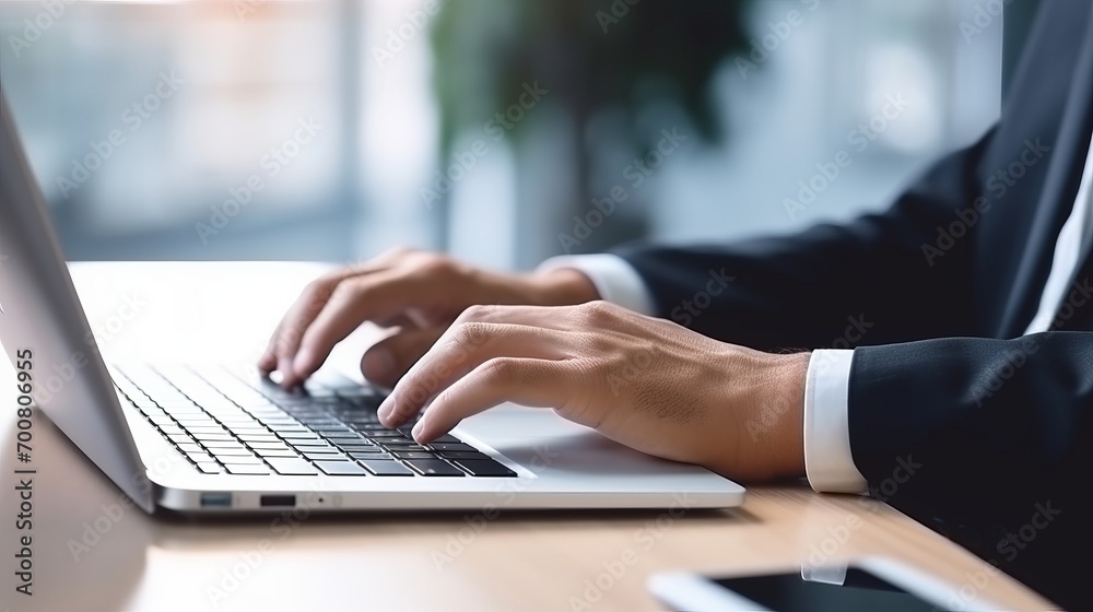 Efficiency Unleashed: Empowered Businessman Harnesses Cutting-Edge Technology for Seamless Productivity Efficiency Unleashed: Empowered Businessman Harnesses Cutting-Edge Technology for Seamless Productivity