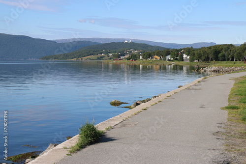 Wallpaper Mural lake and mountains Torontodigital.ca