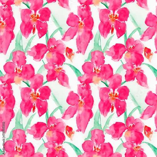 seamless watercolor floral abstract colorful wallpaper