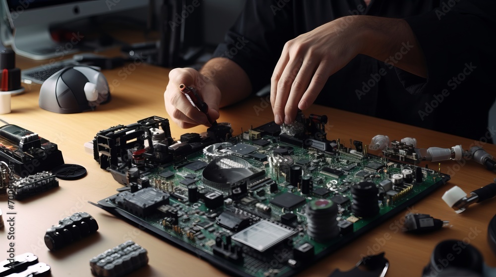 Mastering the Art of Precision: Hands-on Assembly of Intricate Electronics Kit