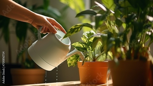 Revitalizing Nature's Touch: Nurturing Indoor Plants with Tender Hands