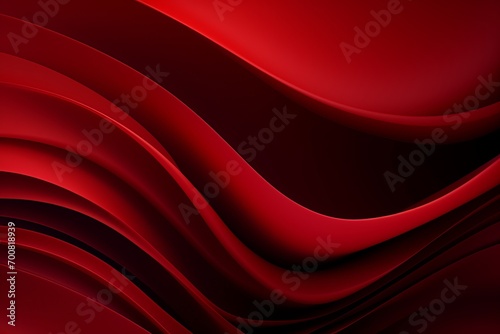 Enigmatic Elegance: Mesmerizing Dark Red Waves Unleash Abstract Beauty in a Gradient Color Symphony