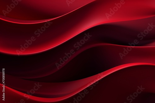 Enigmatic Elegance: Mesmerizing Dark Red Waves Unleash Abstract Beauty in a Gradient Color Symphony