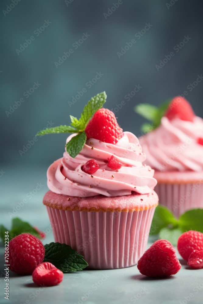 Sweet Delights: Tempting Candy Meadow Cupcakes in Pastel Pink and Red - A Delectable Treat for Valentine's Day Sweet Delights: Tempting Candy Meadow Cupcakes in Pastel Pink and Red - A Delectable Treat for Valentine's Day
