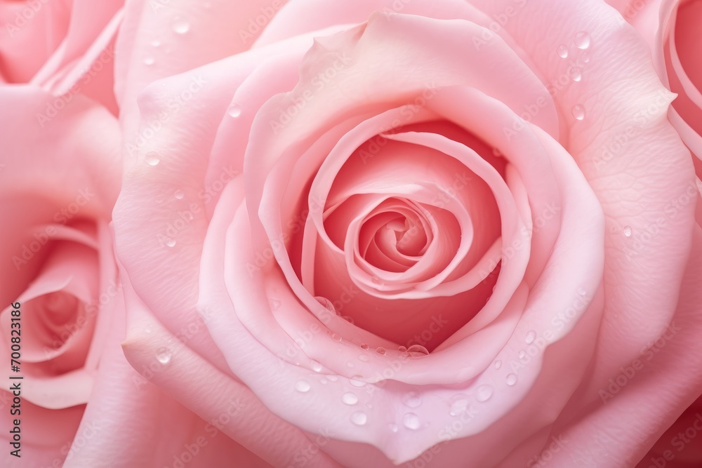 Whispering Petals: A Captivating Macro Closeup of a Soft Pink Rose - A Delicate Symphony of Romance and Love Whispering Petals: A Captivating Macro Closeup of a Soft Pink Rose - A Delicate Symphony of Romance and Love