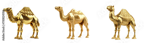 Majestic Golden Camel.  Islamic Culture