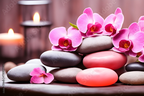 Unleash Your Inner Glow, that feeling you get after reiki, Spa treatment, zen, inner peace, Pink Orchids, Valentines Day