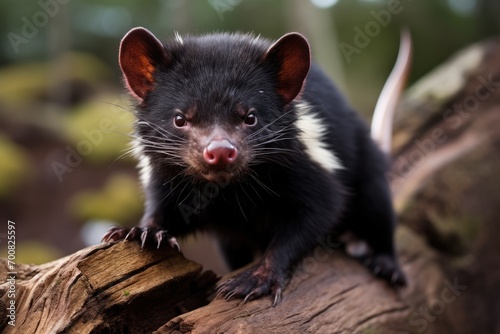 Tasmanian devil. sarcophilus harrisii.