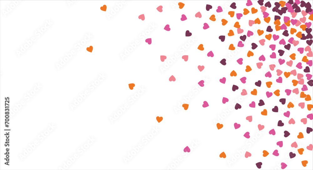 Vector edging, ribbon, border from hearts. Hand-drawn romantic pattern. Valentine's Day. Banner template. Vector illustration. Vector edging, ribbon, border from hearts. Hand-drawn romantic pattern. Valentine's Day. Banner template. Vector illustration.