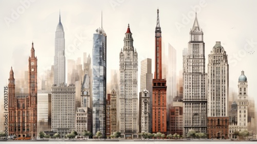 Cityscape Chronicles: A Timeless Tapestry of Architectural Marvels Unveiling the Evolution of Urban Skylines © ASoullife