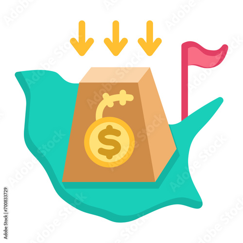 National Debt Icon