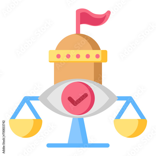 Government Transparency Icon