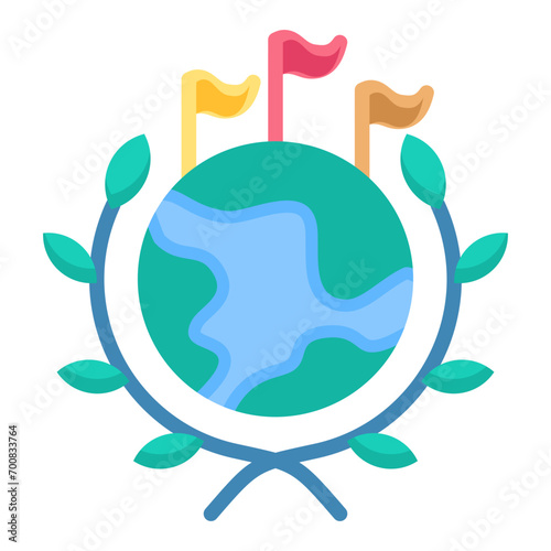 Supranational Organization Icon