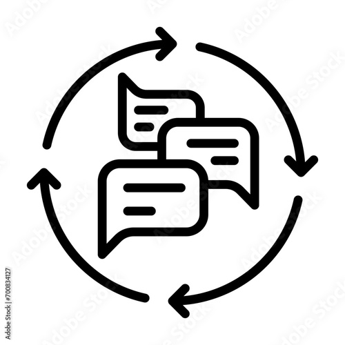 Feedback Loop Icon