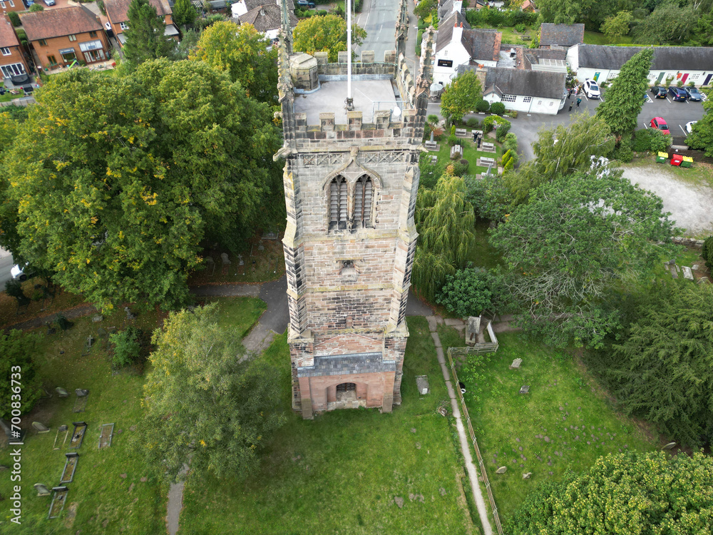 Obraz premium Aerial View of British Church