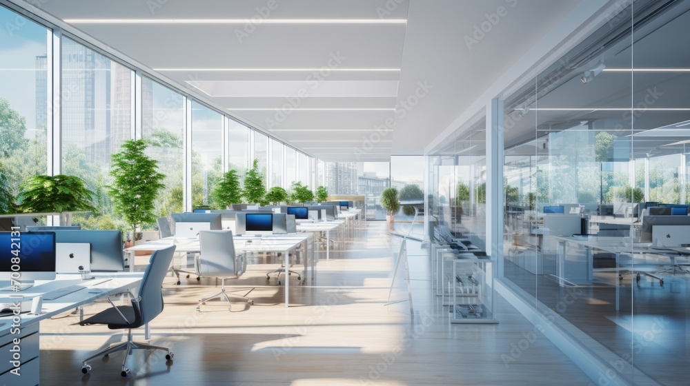 Effortless Elegance: Illuminating the Modern Workplace with Openness and Style Effortless Elegance: Illuminating the Modern Workplace with Openness and Style