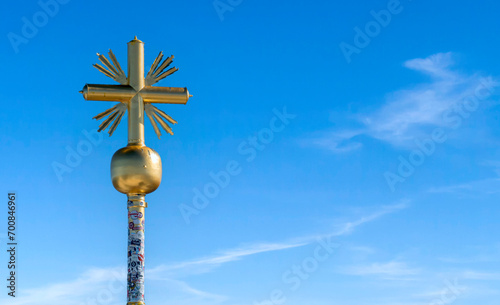 Gipfelkreuz der Zugspitze photo