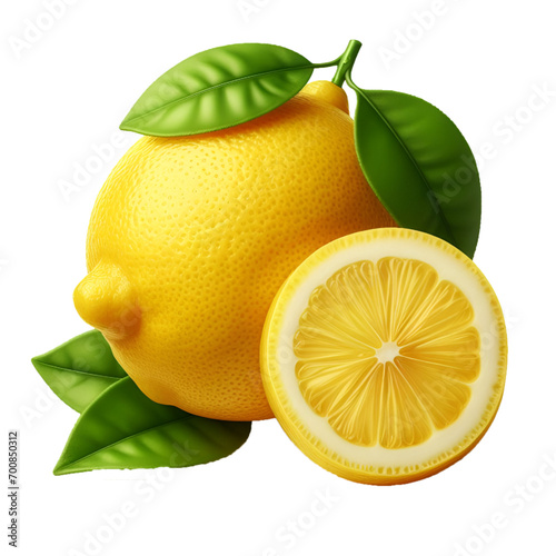 3D Lemon photo