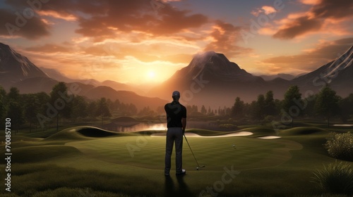 Sunrise Serenity: Mastering the Greens with a Pro Golfer's Insightful Analysis
