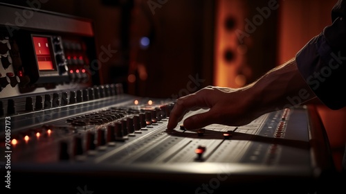 Harmonizing Creativity: Mastering the Perfect Sound Waves with a Skilled Sound Engineer in a State-of-the-Art Recording Studio