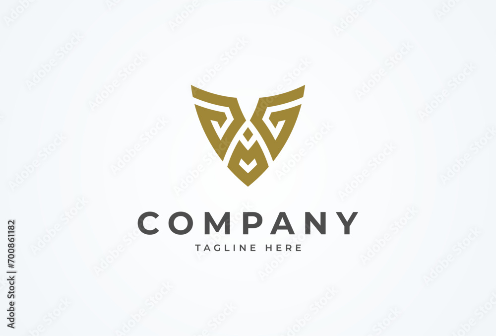 Initial GAG logo design, monogram letter G and A forming a Shield logo design, vector illustration Initial GAG logo design, monogram letter G and A forming a Shield logo design, vector illustration