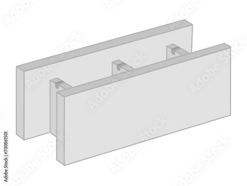 Concrete block - Masonry - Works construction and DIY