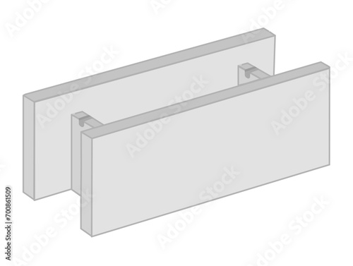 Concrete block - Masonry - Works construction and DIY