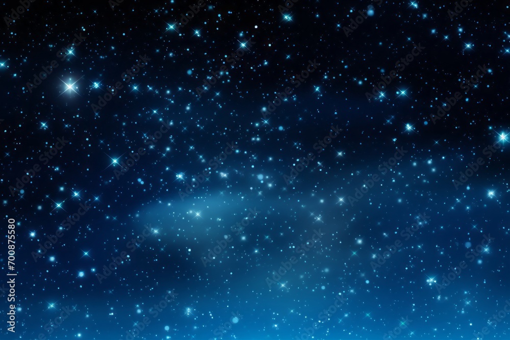 Clear night sky background filled with a blanket of sparkling stars