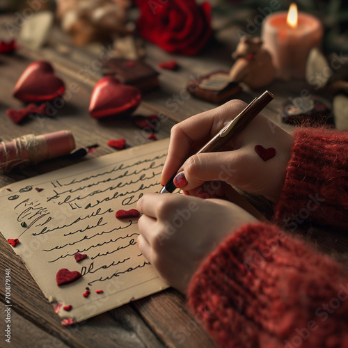 Love Inked: Poetic and Expressive Handwritten Love Letters, Weaving Stories of Enduring Connection and Sweet Memories