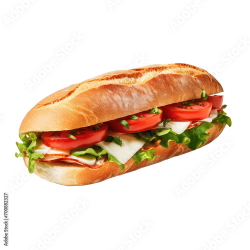 sandwich isolated on transparent background