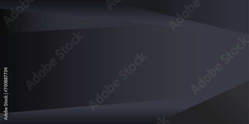 Modern abstract black background with space for design. Vector illustration