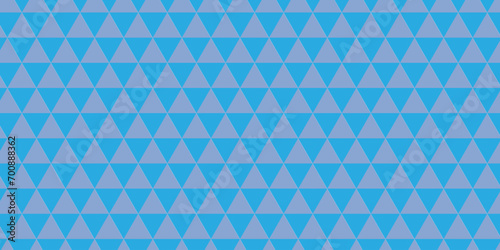 Abstract Geometric vector pattern ligt blue and white triangles. Geometric modern ornament. Seamless pattern background