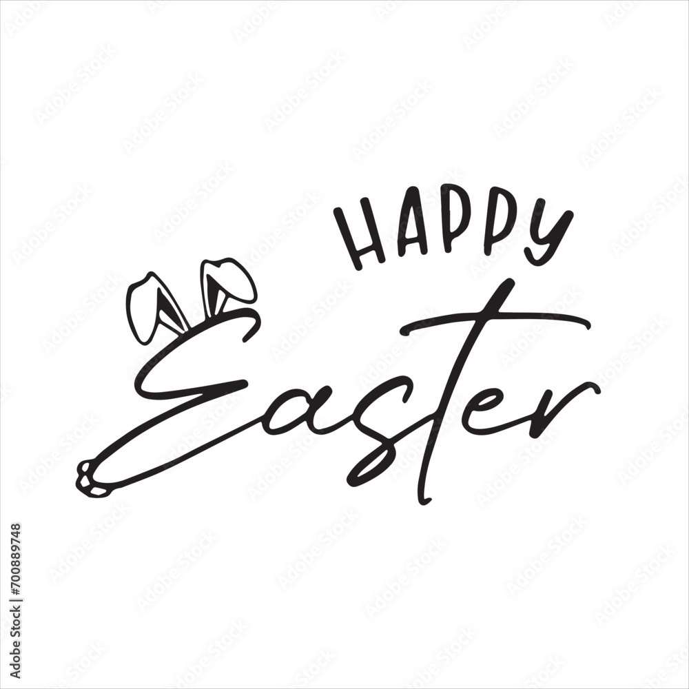 happy easter background inspirational positive quotes, motivational, typography, lettering design