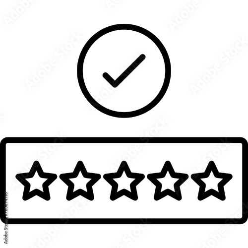 Five Star Content Icon