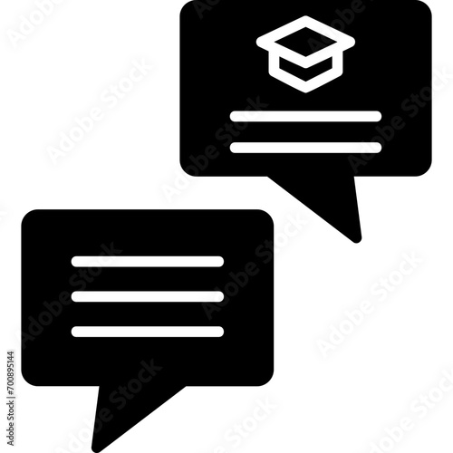 Education Chat Icon