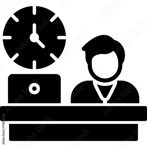 Hard Work System Icon