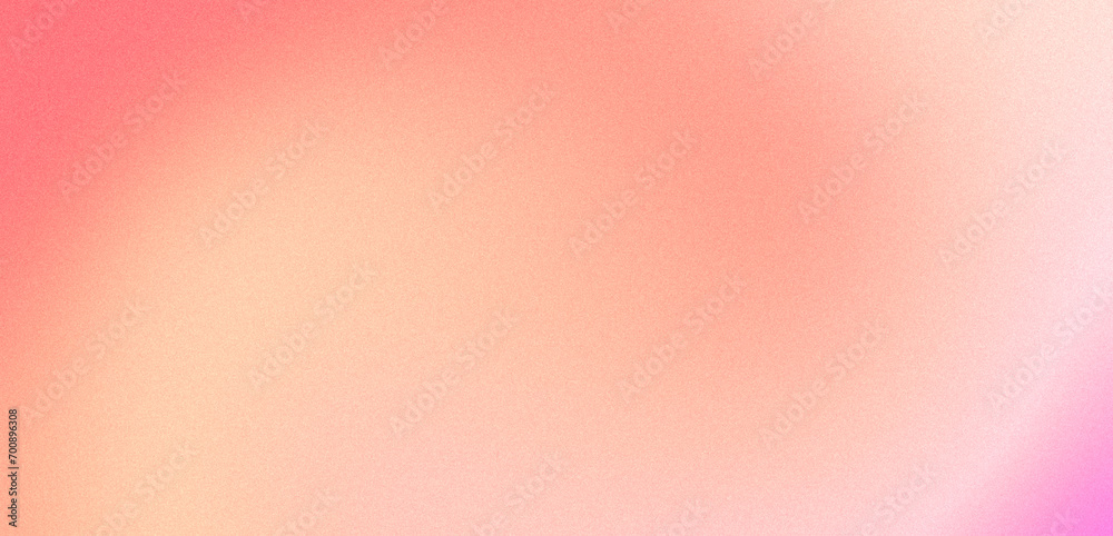 Pink abstract color gradient background grainy texture effect web banner header poster design. Summer sale banner, noise texture effect, free forms on black, film grain - obrazy, fototapety, plakaty 