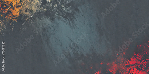 A captivating aerial view of a raging inferno. Perfect for illustrating natural disasters, emergency preparedness, noise texture cromatic pattern dark noisey rough grunge photo